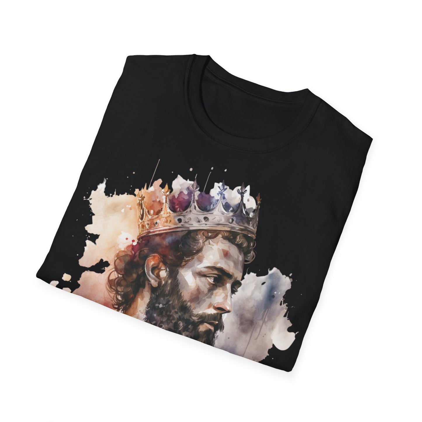 From Shepherd to King Unisex Softstyle T-Shirt - Inspirational Graphic Tee