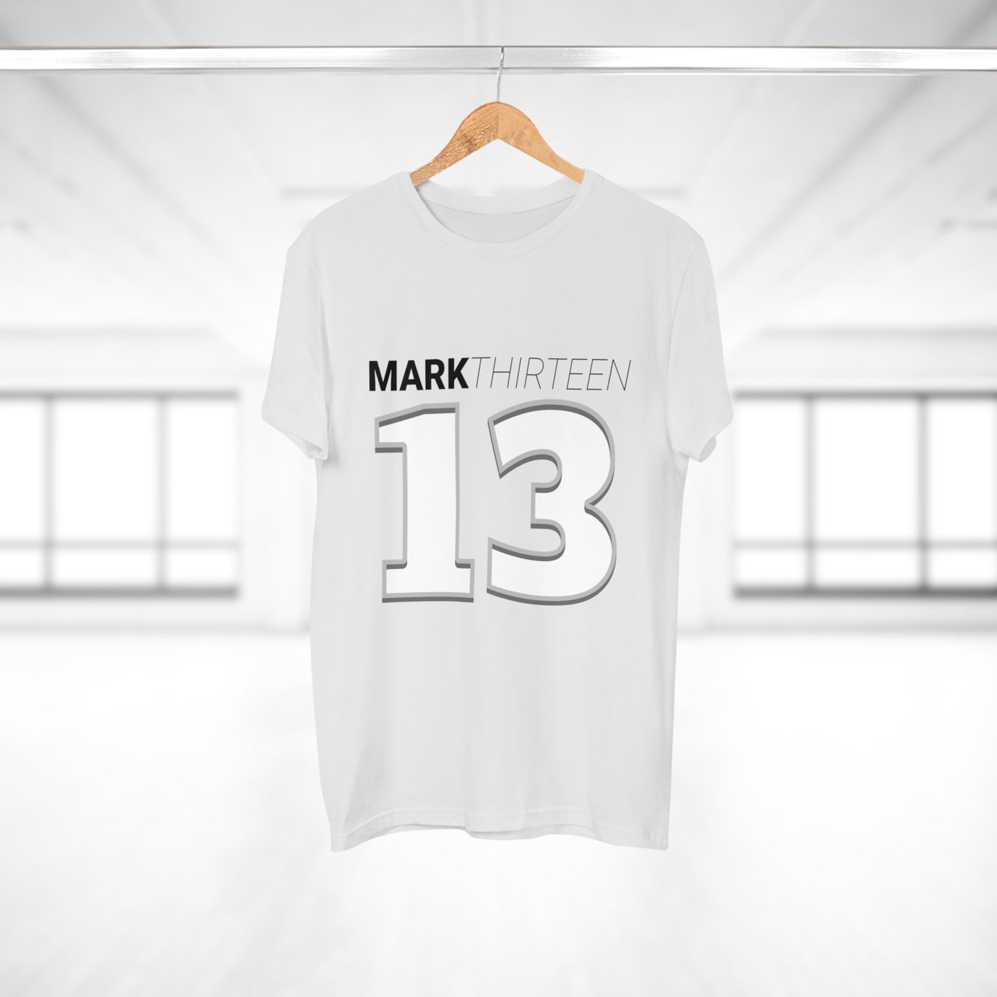 Men's T-Shirt with MARK THIRTEEN Design - Casual & Trendy Wear