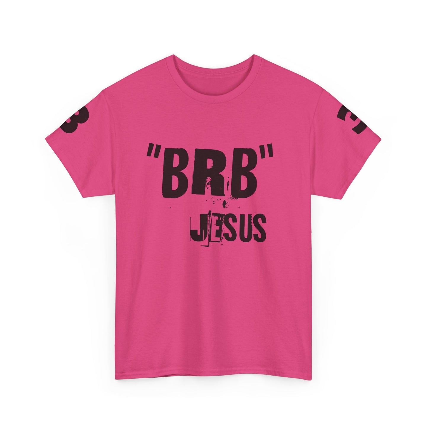 Easter BRB Jesus Unisex Heavy Cotton Tee - Fun & Faithful Graphic T-Shirt