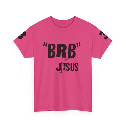 Easter BRB Jesus Unisex Heavy Cotton Tee - Fun & Faithful Graphic T-Shirt