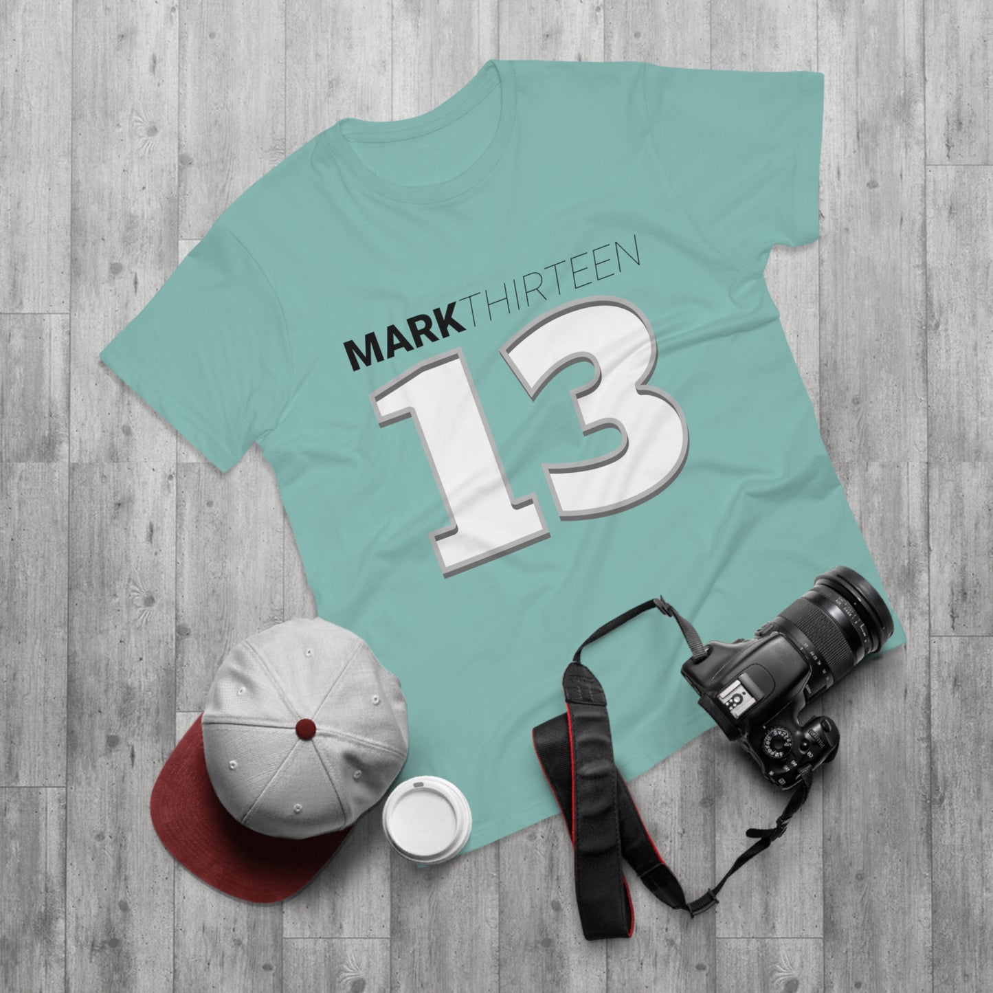 Men's T-Shirt with MARK THIRTEEN Design - Casual & Trendy Wear