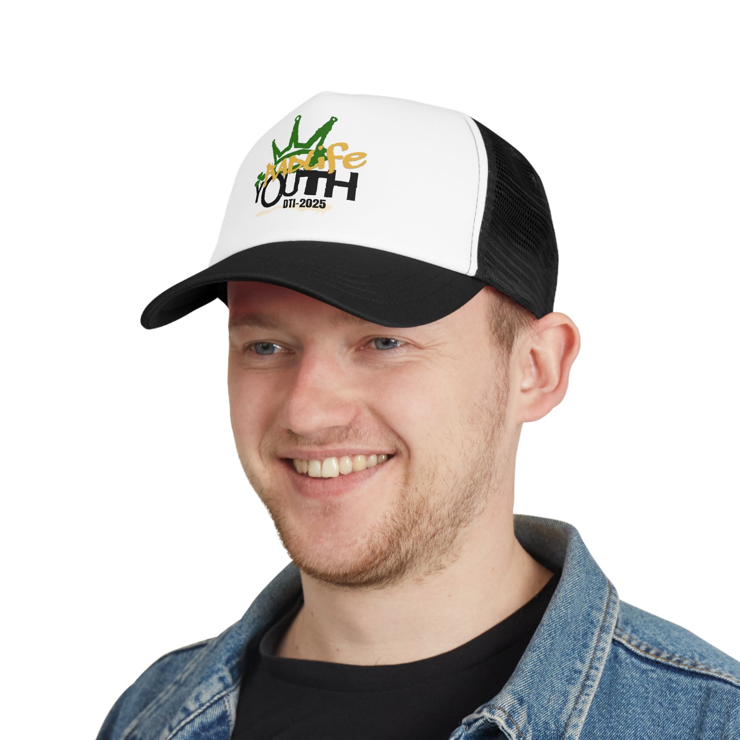 Cool Youth Mesh Cap - Street Style Trucker Hat with Crown Design