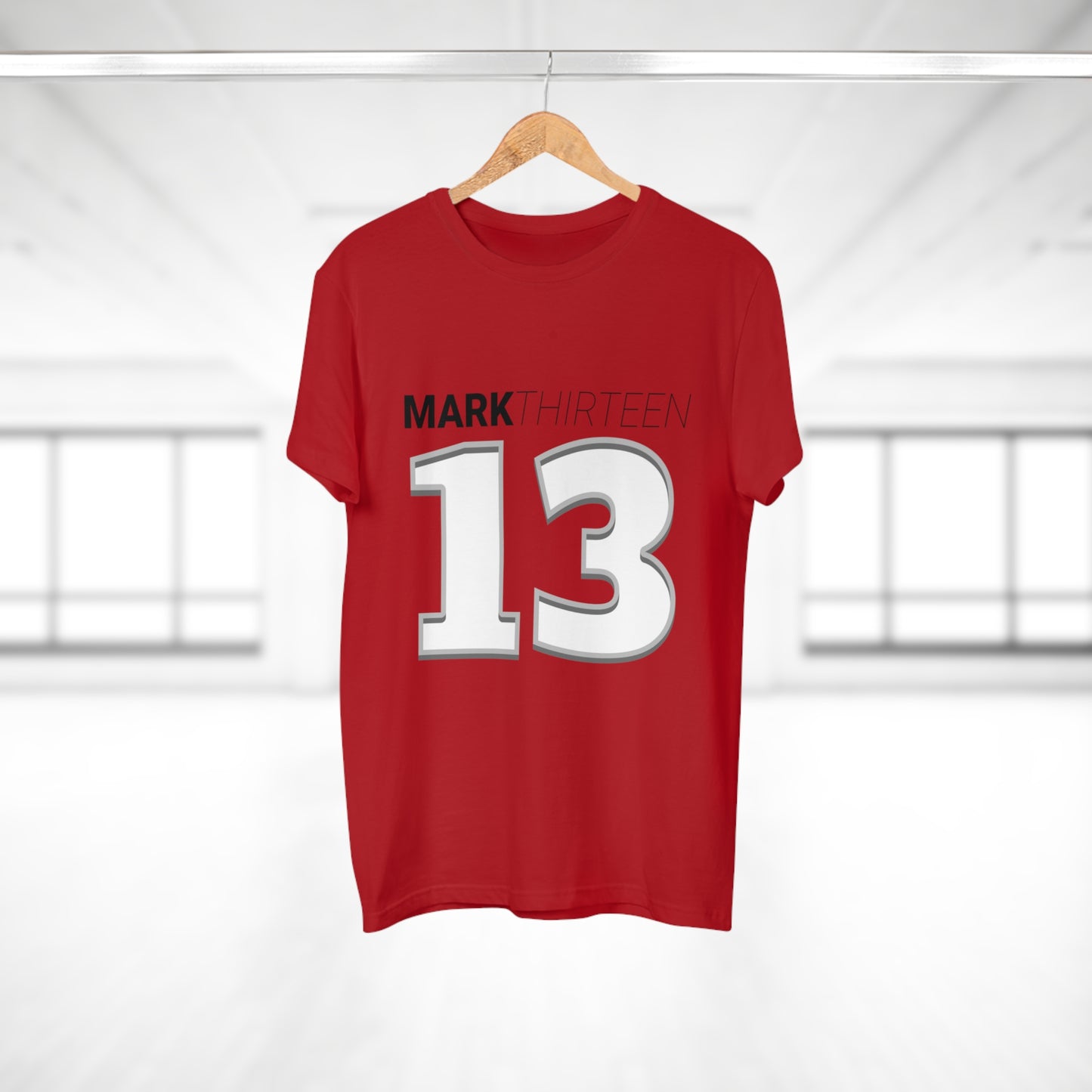 Men's T-Shirt with MARK THIRTEEN Design - Casual & Trendy Wear