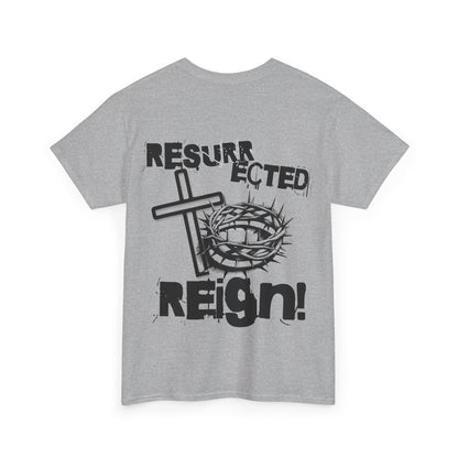 Easter  Unisex Heavy Cotton Tee - Resurrected to Reign Design