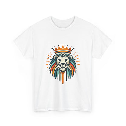 The Lion of Judah Unisex Heavy Cotton Tee - Inspirational Christian Apparel