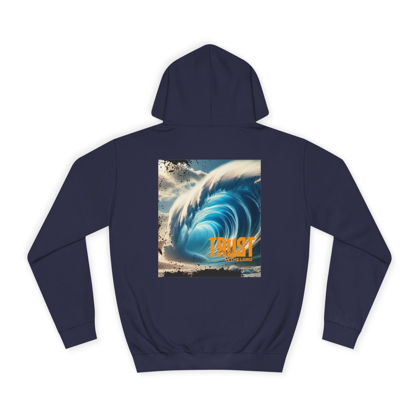 Trust the Wave Unisex College Hoodie - Surfing Inspired Apparel