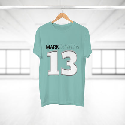 Men's T-Shirt with MARK THIRTEEN Design - Casual & Trendy Wear