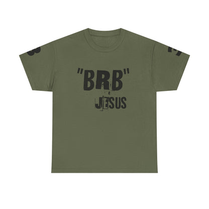 Easter BRB Jesus Unisex Heavy Cotton Tee - Fun & Faithful Graphic T-Shirt