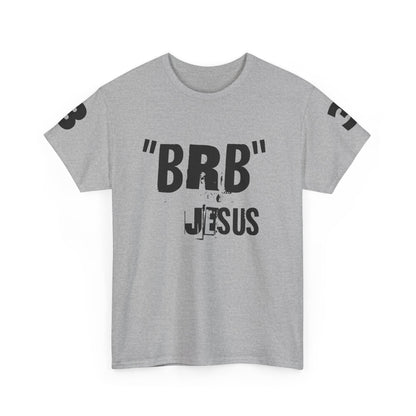 Easter BRB Jesus Unisex Heavy Cotton Tee - Fun & Faithful Graphic T-Shirt