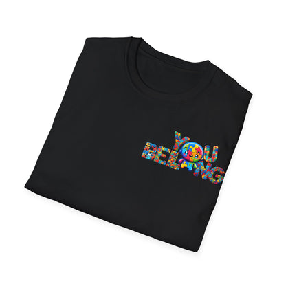 You Belong Puzzle Design Unisex Softstyle T-Shirt