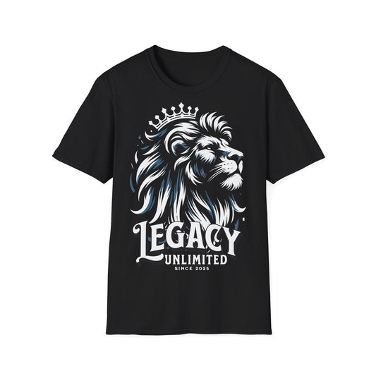 Legacy Unlimited Lion Unisex Softstyle T-Shirt - Inspired by Strength & Power