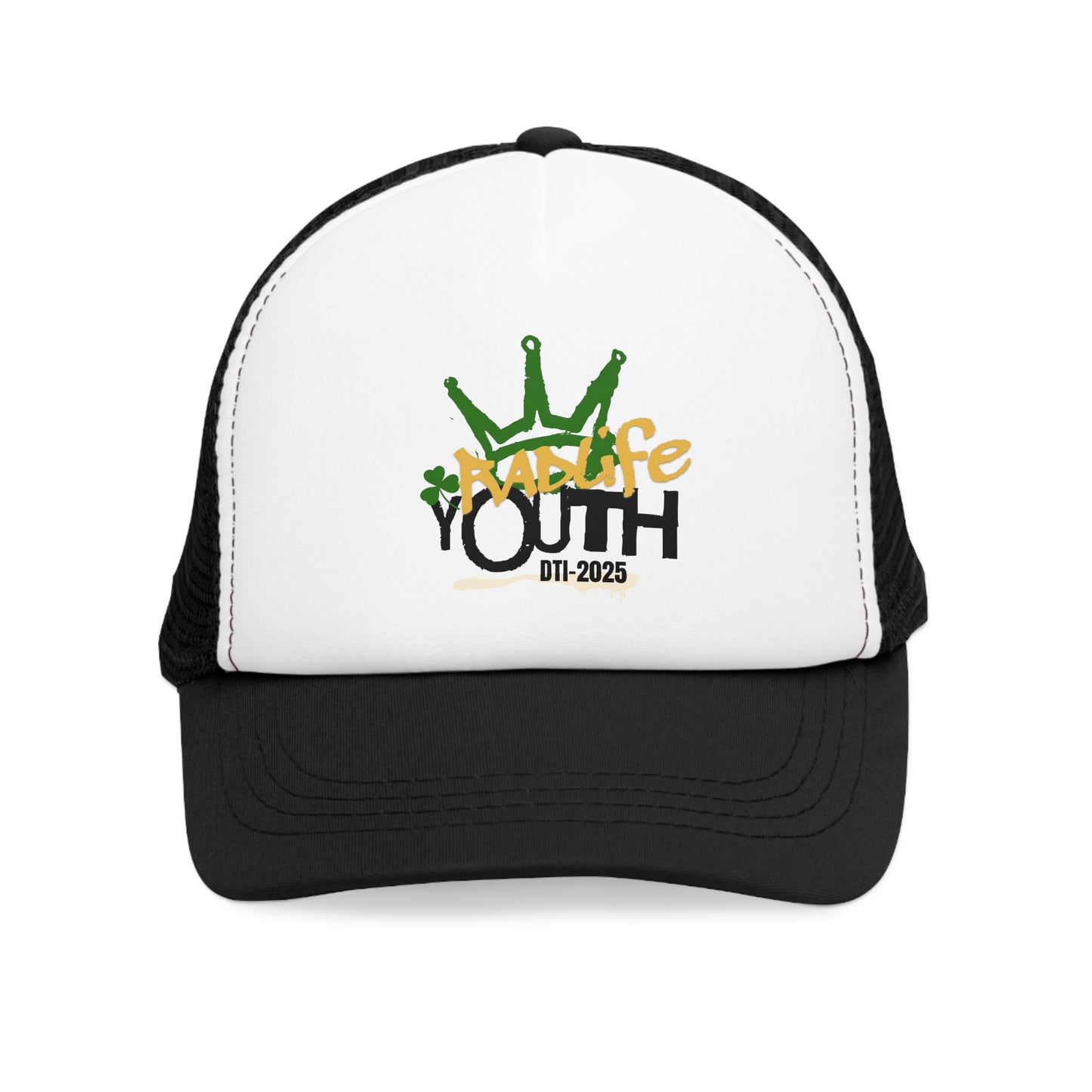 Cool Youth Mesh Cap - Street Style Trucker Hat with Crown Design