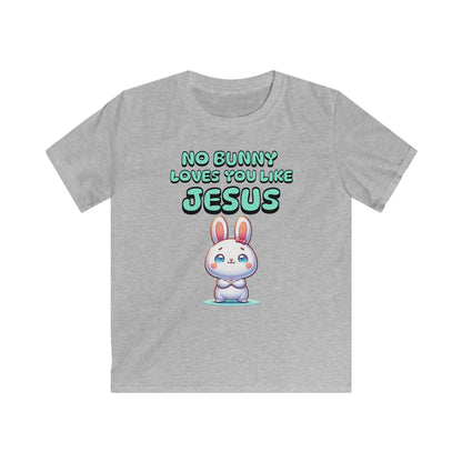 No Bunny Loves You Like Jesus Kids Funny Easter T-Shirt