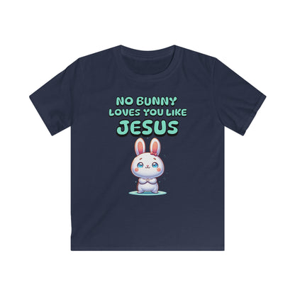 No Bunny Loves You Like Jesus Kids Funny Easter T-Shirt