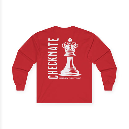 Checkmate Unisex Long Sleeve Tee - Perfect for Chess Lovers